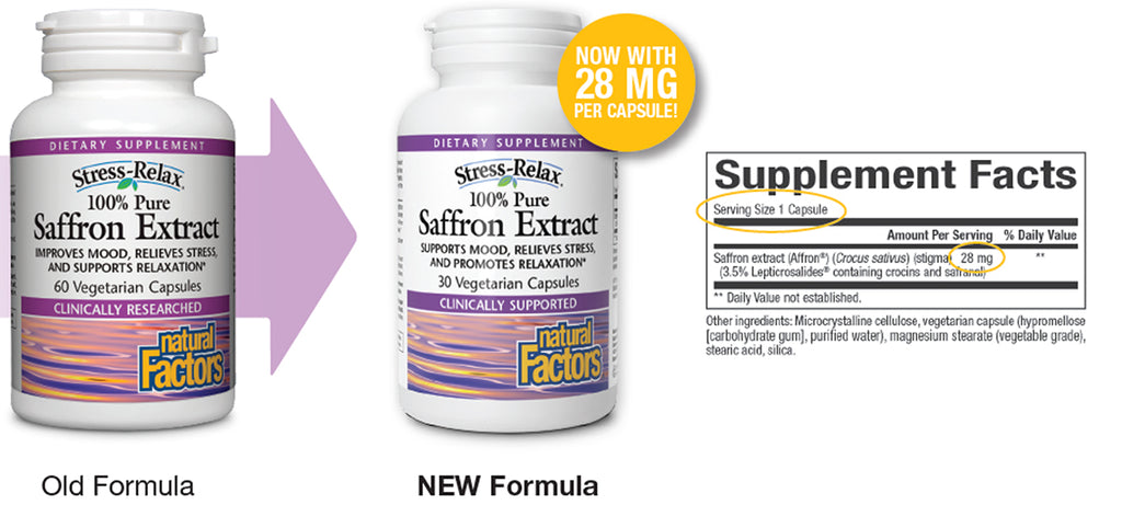 Natural Factors Saffron Extract