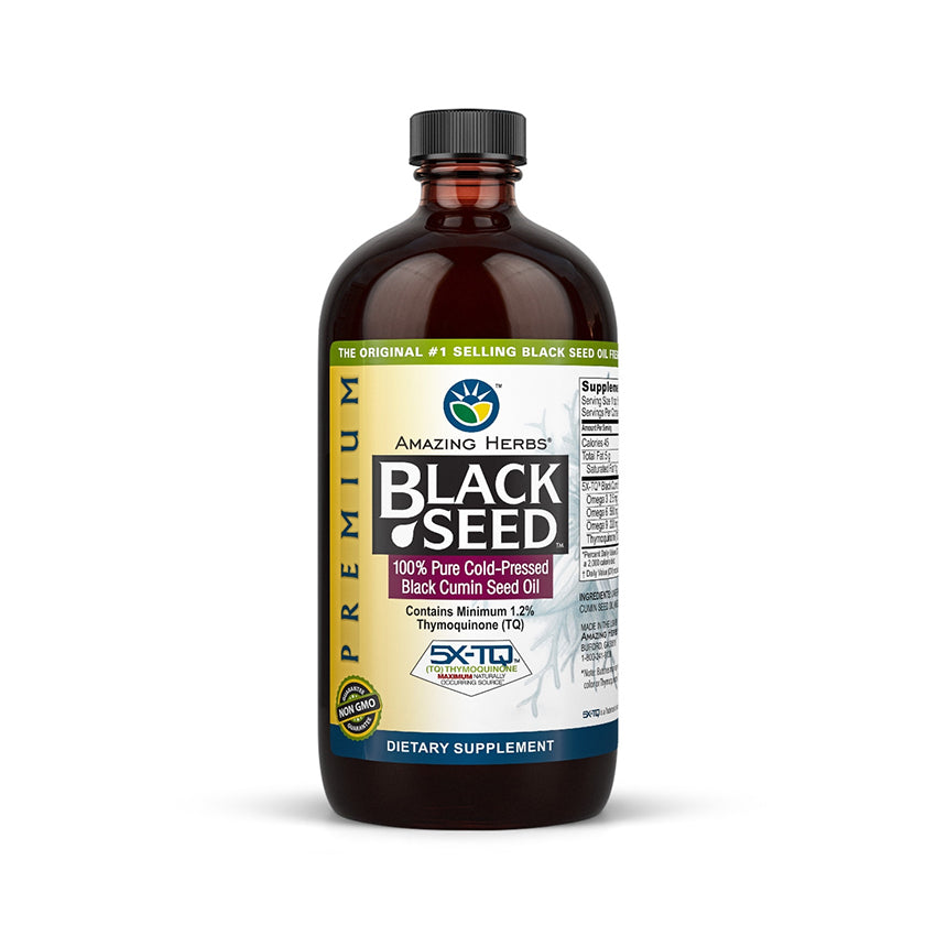Amazing Herbs Black Seed Oil Liquid