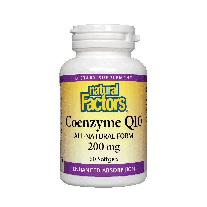 Natural Factors Coenzyme Q10 200 mg