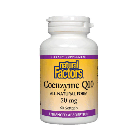 Natural Factors Coenzyme Q10 50 mg