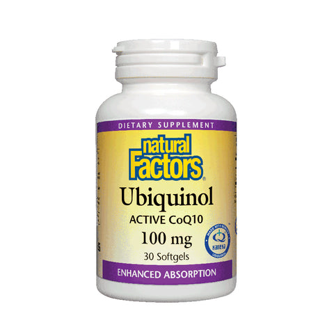Natural Factors Ubiquinol 100 mg