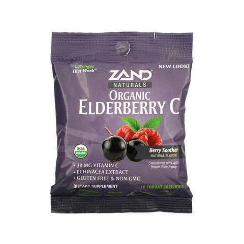 Zand Organic Elderberry C Lozenges