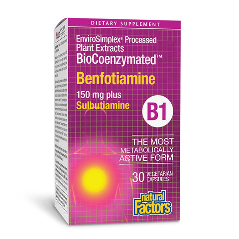Natural Factors Benfotiamine B1