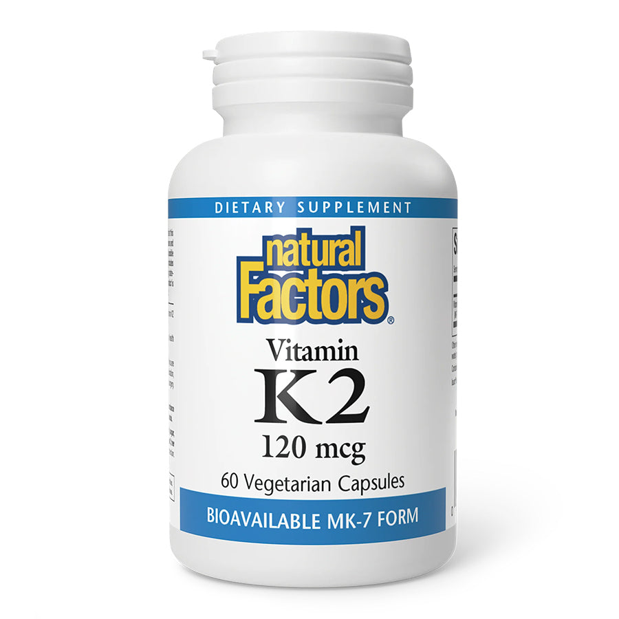 Natural Factors Vitamin K2 120 mcg