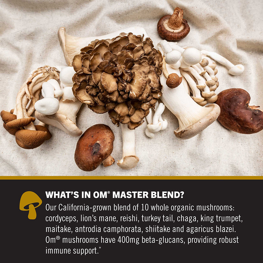 Om Mushroom Master Blend Powder