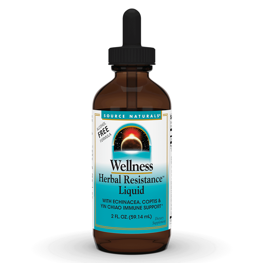 Source Naturals Wellness Herbal Resistance Liquid (Alcohol Free)