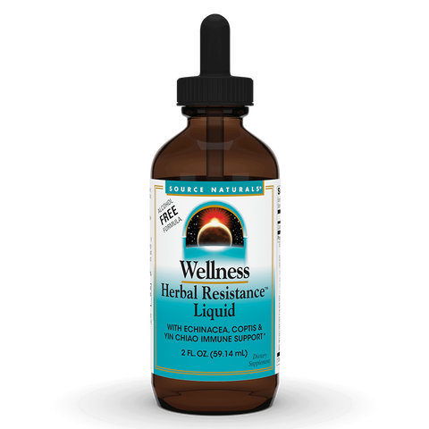 Source Naturals Wellness Herbal Resistance Liquid (Alcohol Free)