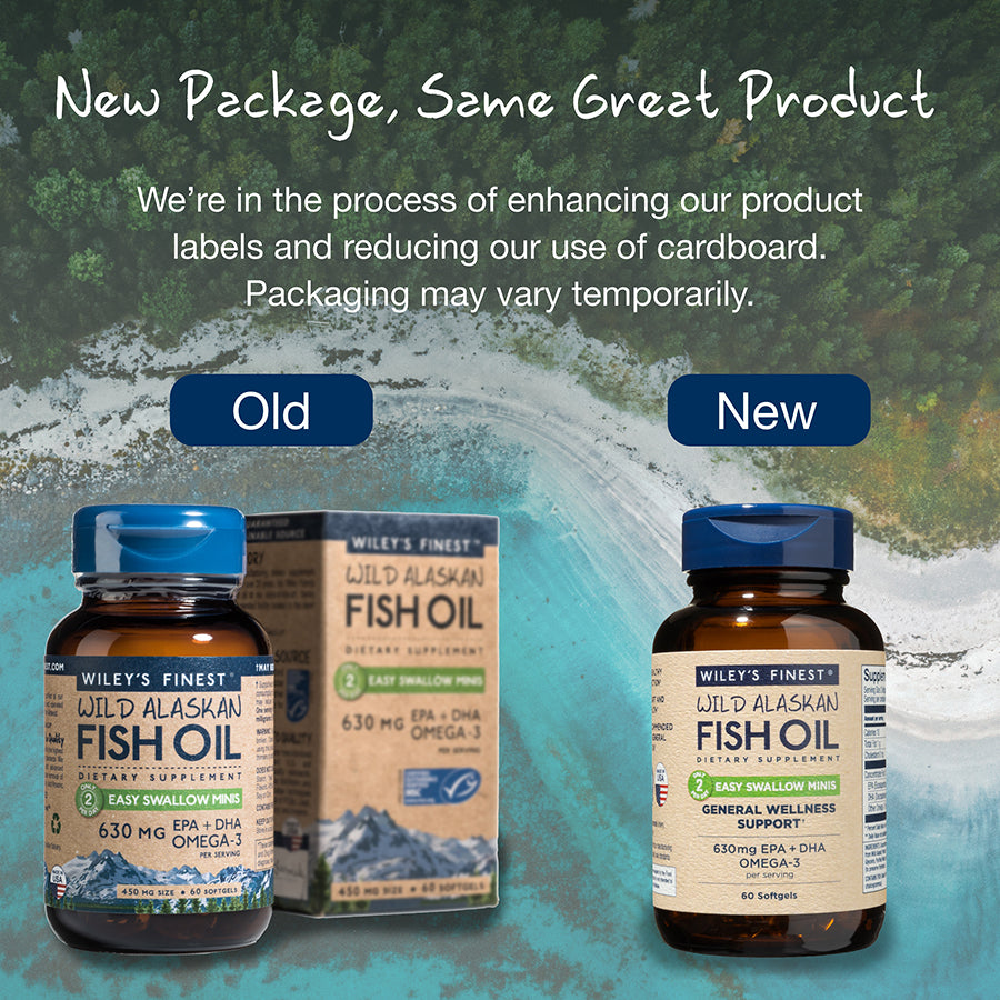 Wiley's Finest Fish Oil Easy Swallow Minis