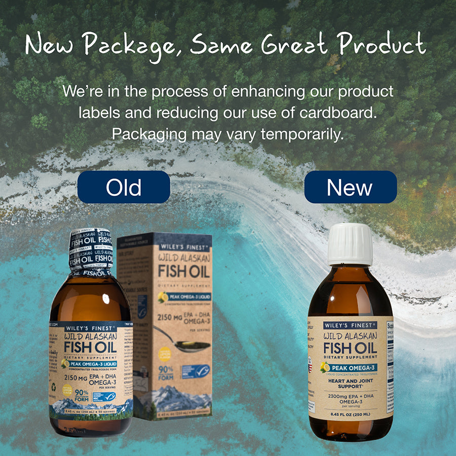 Wiley's Finest Fish Oil Peak Omega-3 Liquid