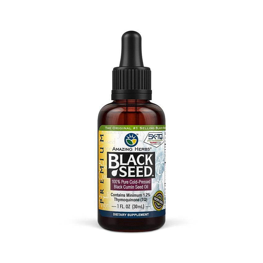 Amazing Herbs Black Seed Oil Liquid