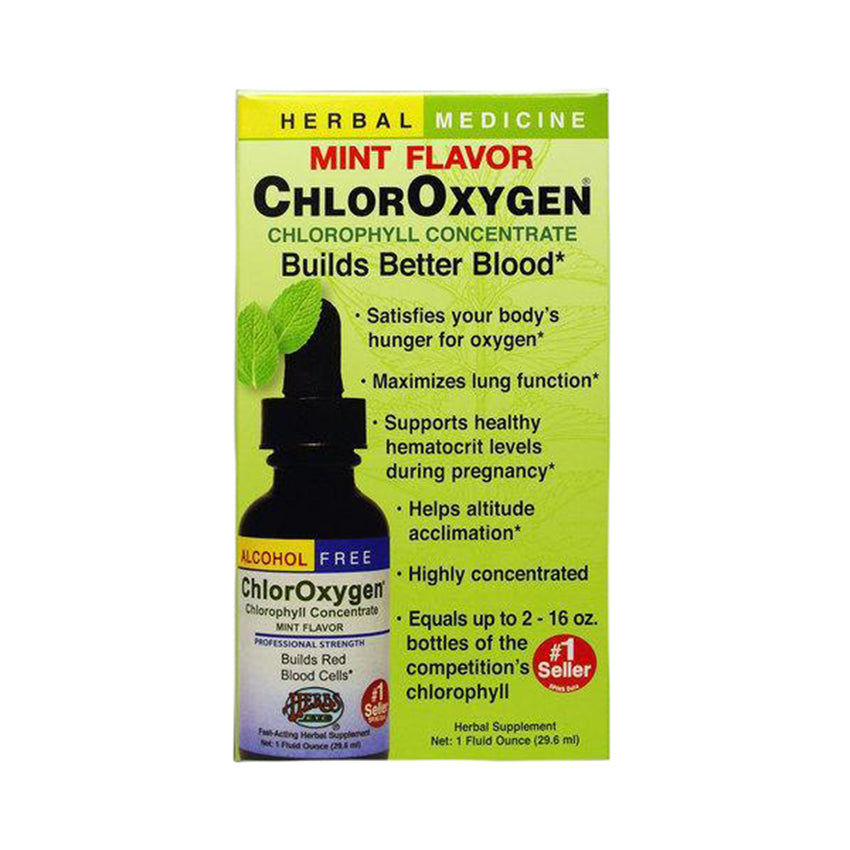 Herbs Etc. ChlorOxygen Liquid Mint