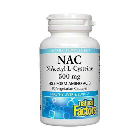 Natural Factors NAC 500mg