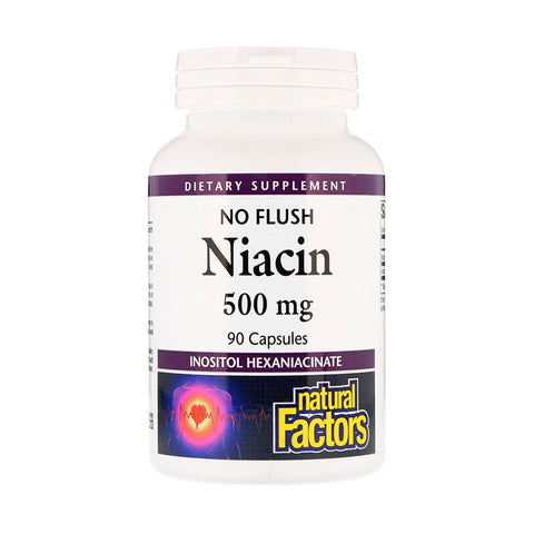 Natural Factors No Flush Niacin