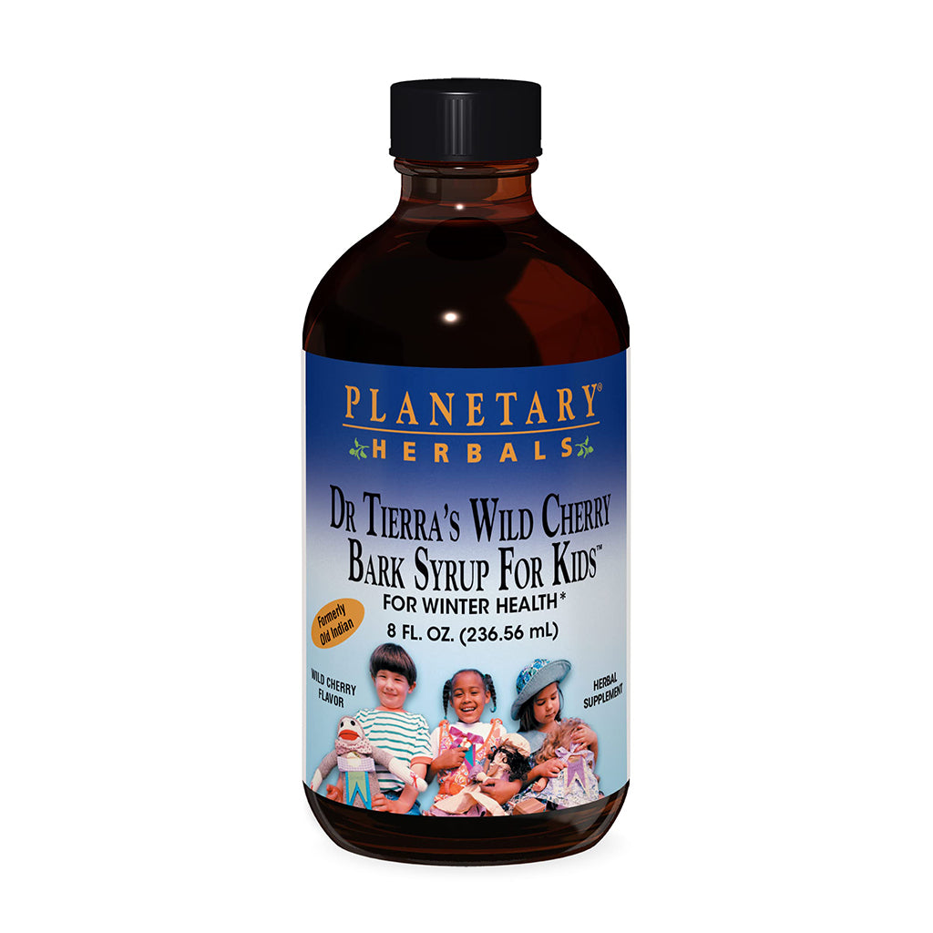 Planetary Herbals Wild Cherry Bark Syrup For Kids