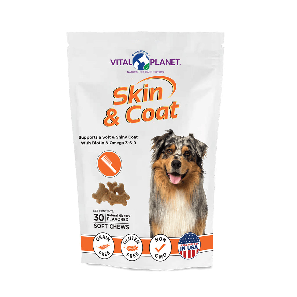 Vital Planet Skin & Coat Dog Chews