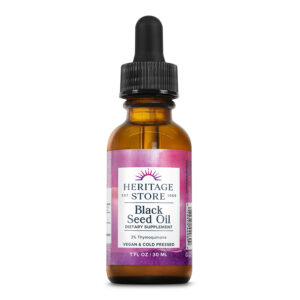 Heritage Store Black Seed Oil 3% Thymoquinone