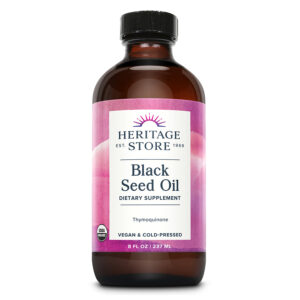 Heritage Store Black Seed Oil Liquid