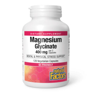 Natural Factors Magnesium Glycinate Capsules