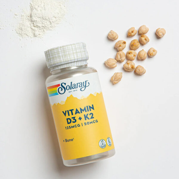 Solaray Vitamin D3 + K2 - Image 3