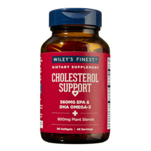 Wiley's Finest Fish Oil Cholesterol Support