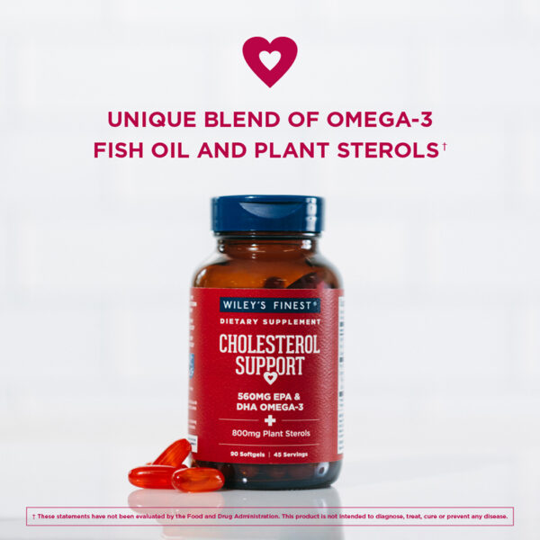 Wiley's Finest Fish Oil Cholesterol Support - Image 3