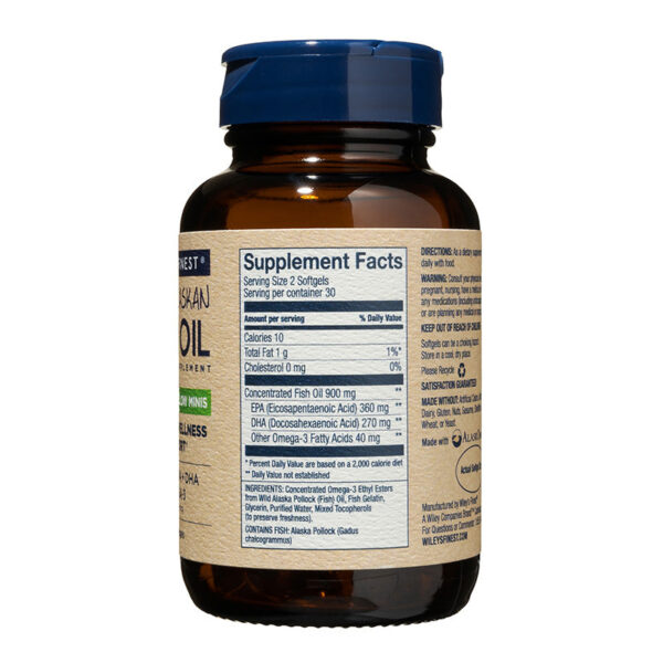 Wiley's Finest Fish Oil Easy Swallow Minis - Image 5