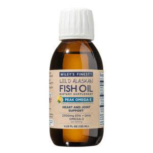 Wiley's Finest Fish Oil Peak Omega-3 Liquid