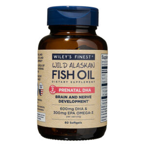 Wiley's Finest Fish Oil Prenatal DHA