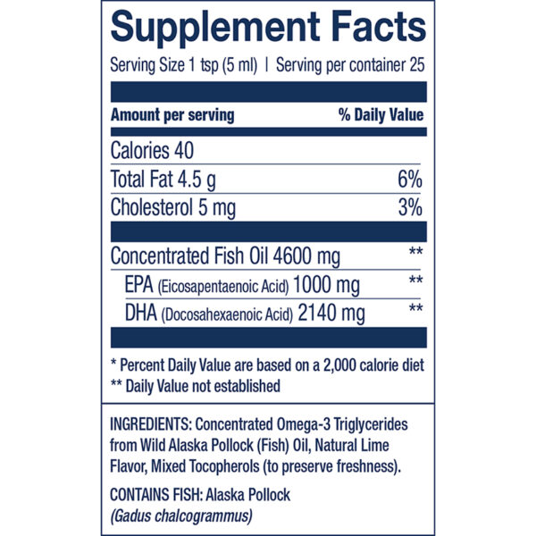 Wiley's Finest Fish Oil Summit DHA - Image 2