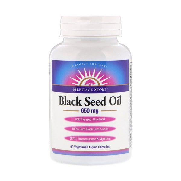 Heritage Store Black Seed Oil Capsules