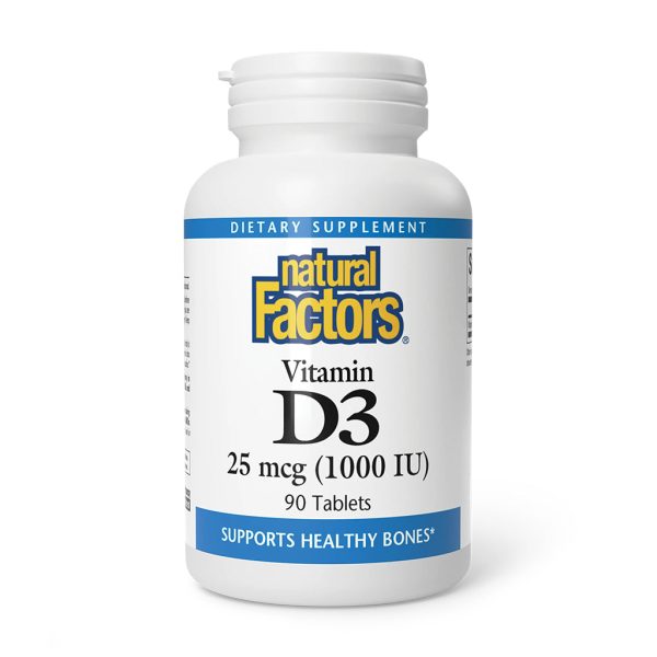 Natural Factors Vitamin D3 1000 IU