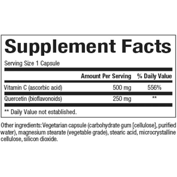 Natural Factors C Extra + Quercetin - Image 3