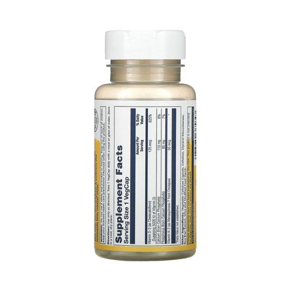 Solaray Vitamin D3 + K2 - Image 3