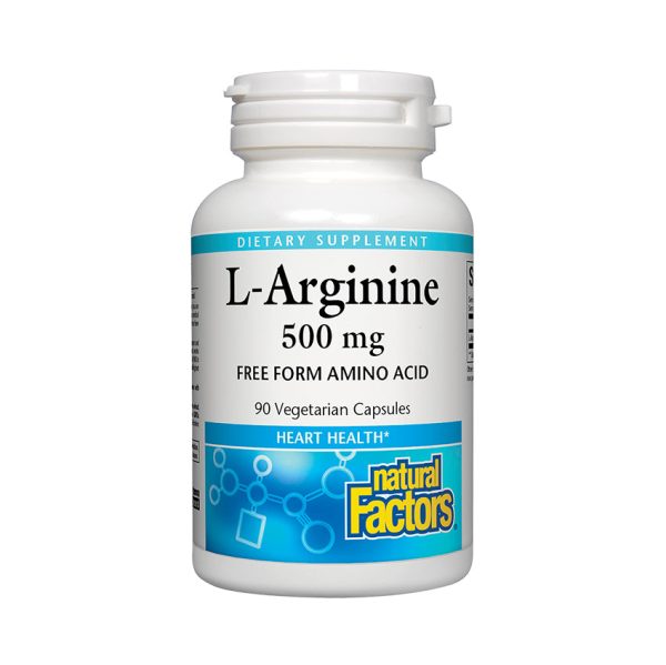 Natural Factors L-Arginine 500 mg