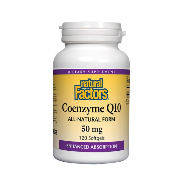 Natural Factors Coenzyme Q10 50 mg - Image 3