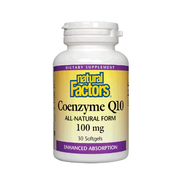 Natural Factors Coenzyme Q10 100 mg