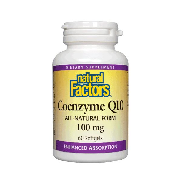 Natural Factors Coenzyme Q10 100 mg - Image 3