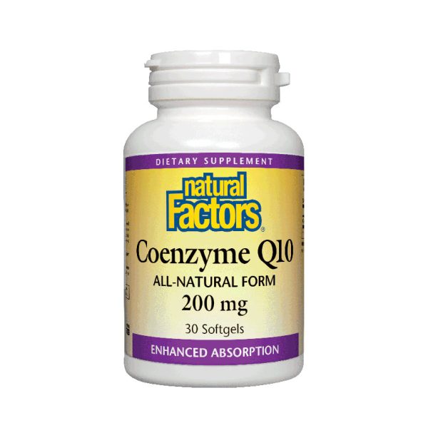 Natural Factors Coenzyme Q10 200 mg