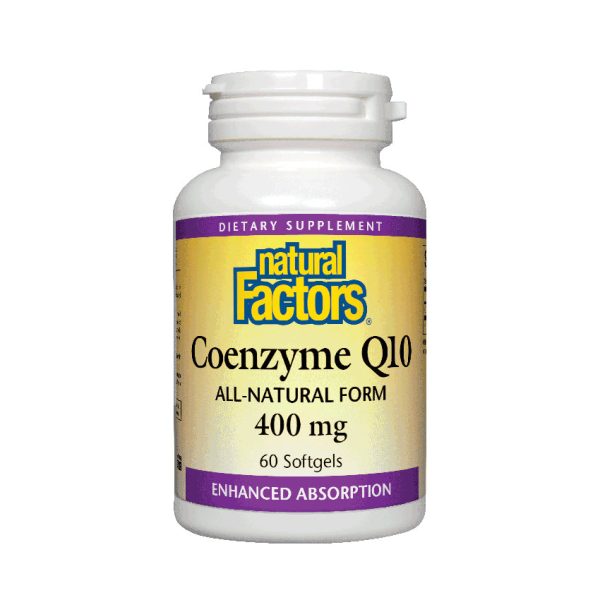 Natural Factors Coenzyme Q10 400 mg