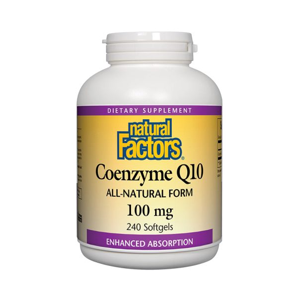 Natural Factors Coenzyme Q10 100 mg - Image 6