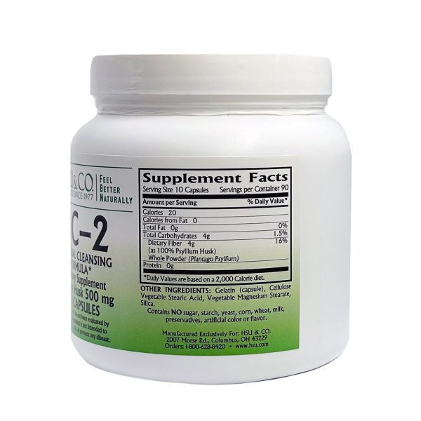 HSU & CO. Digestive Cleanser #2 (DC-2) Capsules - Image 5