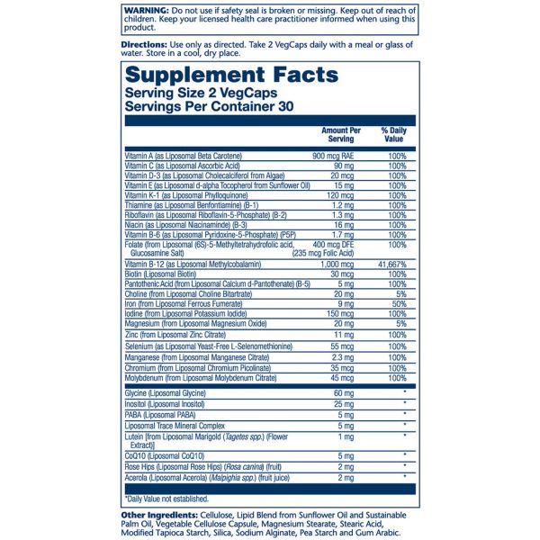 Solaray Universal Liposomal Multivitamin - Image 4