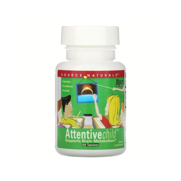 Source Naturals Attentive Child Tablets - Image 3