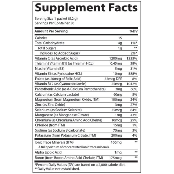 Trace Minerals Electrolyte Stamina PowerPak - Image 3