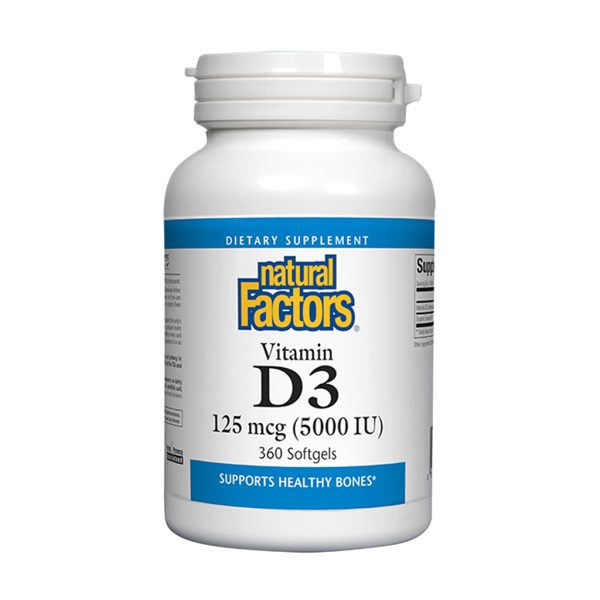 Natural Factors Vitamin D3 5000 IU - Image 4