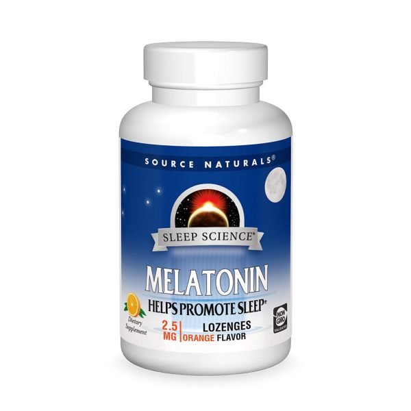 Source Naturals Melatonin 2.5mg Lozenges