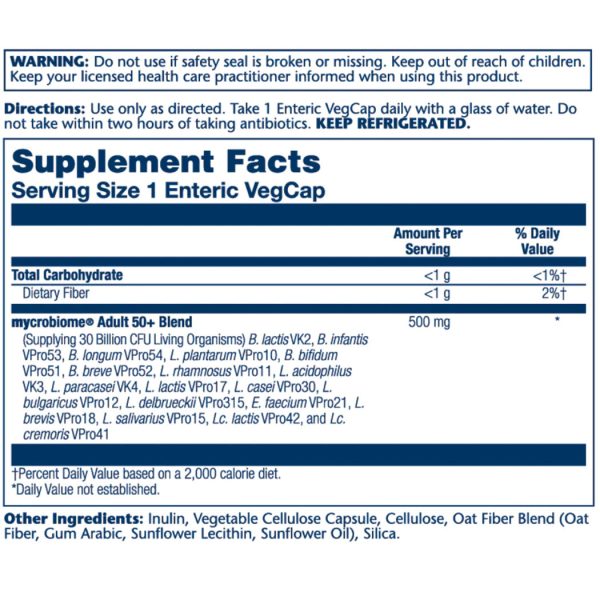 Solaray mycrobiome Adult 50+ Formula - Image 3