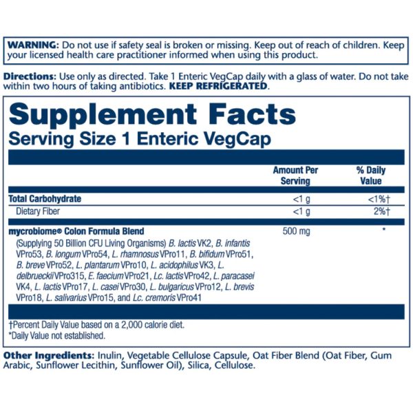 Solaray mycrobiome® Colon Formula - Image 2