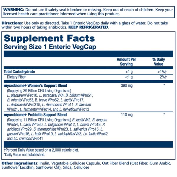 Solaray mycrobiome® Women's Formula - Image 2