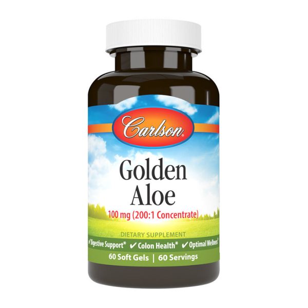 Carlson Golden Aloe Soft Gels